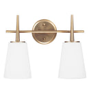 Generation Lighting - 4440402EN3-848 - Two Light Wall / Bath - Driscoll - Satin Brass
