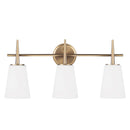 Generation Lighting - 4440403EN3-848 - Three Light Wall / Bath - Driscoll - Satin Brass