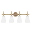 Generation Lighting - 4440404EN3-848 - Four Light Wall / Bath - Driscoll - Satin Brass