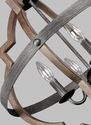 Generation Lighting - 5124904EN-846 - Four Light Hall / Foyer - Socorro - Stardust