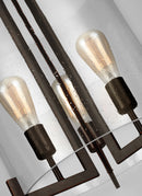 Generation Lighting - 5126003-710 - Three Light Hall / Foyer Pendant - Dawes - Bronze