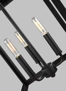 Generation Lighting - 5240603-12 - Three Light Hall / Foyer Pendant - Labette - Black