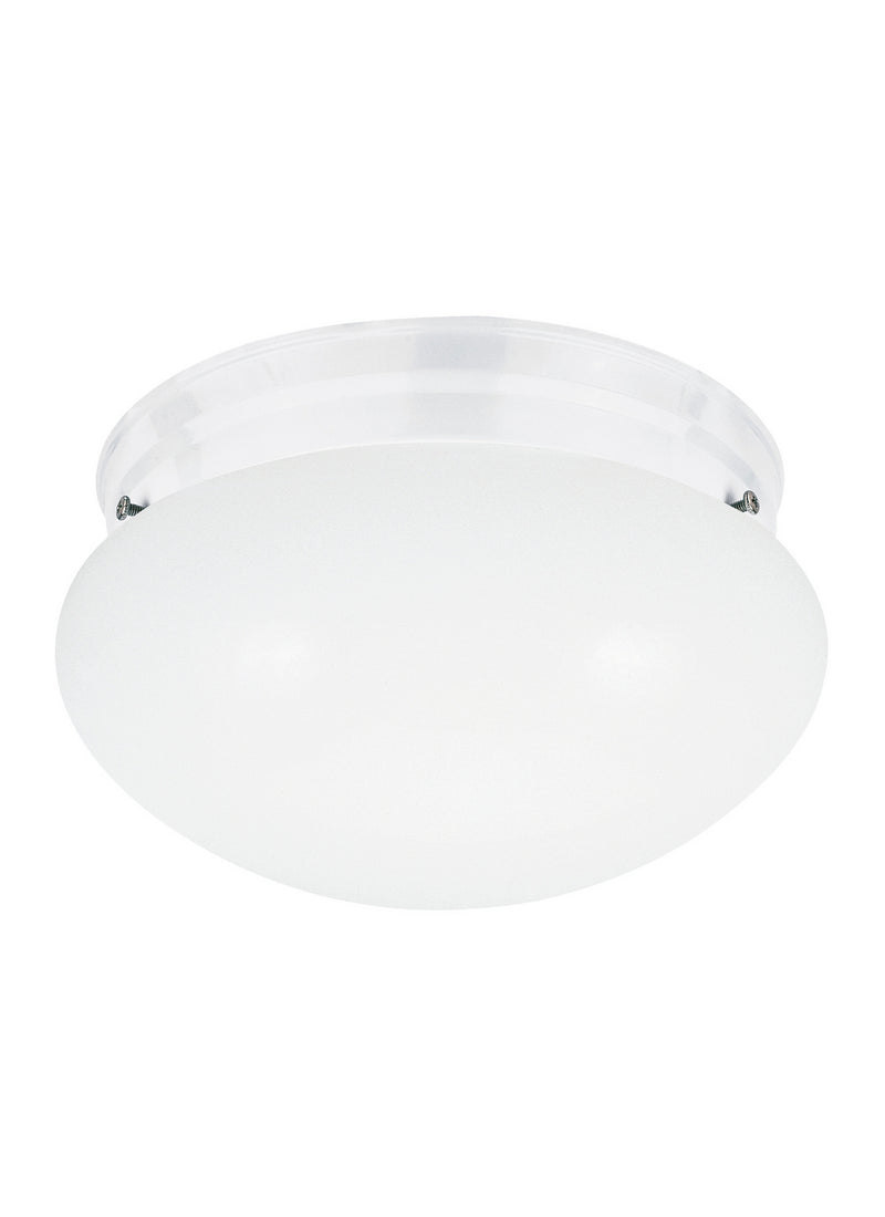 Generation Lighting - 5326EN3-15 - One Light Flush Mount - Webster - White