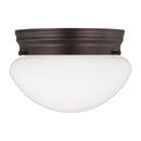 Generation Lighting - 5326EN3-710 - One Light Flush Mount - Webster - Bronze