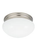 Generation Lighting - 5326EN3-962 - One Light Flush Mount - Webster - Brushed Nickel