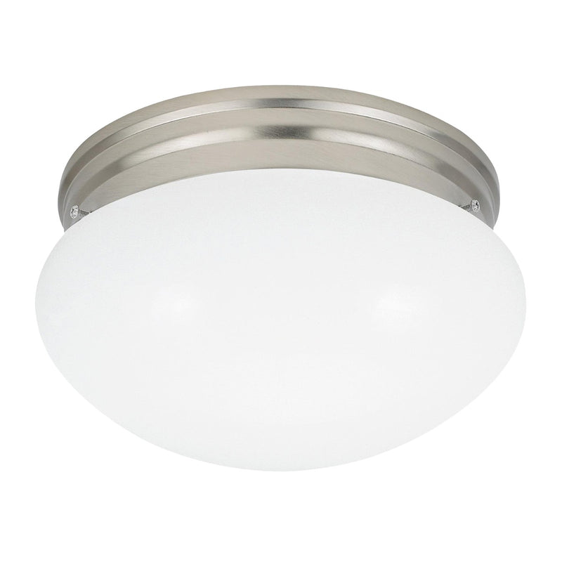 Generation Lighting - 5328EN3-962 - Two Light Flush Mount - Webster - Brushed Nickel