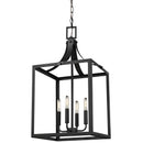 Generation Lighting - 5340604EN-12 - Four Light Hall / Foyer - Labette - Black