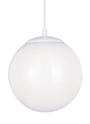 Visual Comfort Studio - 6020EN3-15 - One Light Pendant - Leo - Hanging Globe - White