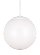 Visual Comfort Studio - 6022EN3-15 - One Light Pendant - Leo - Hanging Globe - White