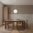 Visual Comfort Studio - 6024EN3-15 - One Light Pendant - Leo - Hanging Globe - White