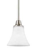 Generation Lighting - 6113201EN3-962 - One Light Mini-Pendant - Metcalf - Brushed Nickel