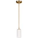 Generation Lighting - 6124601EN3-848 - One Light Mini-Pendant - Alturas - Satin Brass