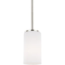 Generation Lighting - 6124601EN3-962 - One Light Mini-Pendant - Alturas - Brushed Nickel