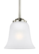 Generation Lighting - 6139001EN3-962 - One Light Mini-Pendant - Emmons - Brushed Nickel
