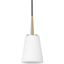 Generation Lighting - 6140401EN3-848 - One Light Mini-Pendant - Driscoll - Satin Brass
