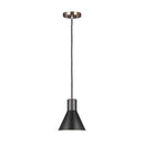Generation Lighting - 6141301-848 - One Light Mini-Pendant - Towner - Satin Brass