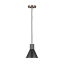 Generation Lighting - 6141301-848 - One Light Mini-Pendant - Towner - Satin Brass
