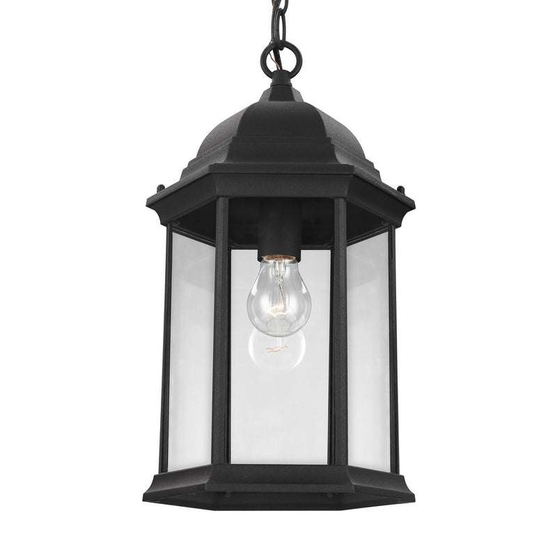 Generation Lighting - 6238701-12 - One Light Outdoor Pendant - Sevier - Black