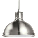 Generation Lighting - 65087EN3-962 - Three Light Pendant - Pratt Street Metal - Brushed Nickel