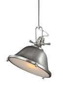 Generation Lighting - 6514401EN3-962 - One Light Pendant - Stone Street - Brushed Nickel