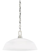 Generation Lighting - 6515201EN3-962 - One Light Pendant - Kerrville - Brushed Nickel