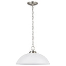 Generation Lighting - 65160-962 - One Light Pendant - Oslo - Brushed Nickel