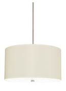 Visual Comfort Studio - 65262EN3-962 - Four Light Pendant - Dayna Shade Pendants - Brushed Nickel