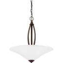 Generation Lighting - 6613203EN3-715 - Three Light Pendant - Metcalf - Autumn Bronze