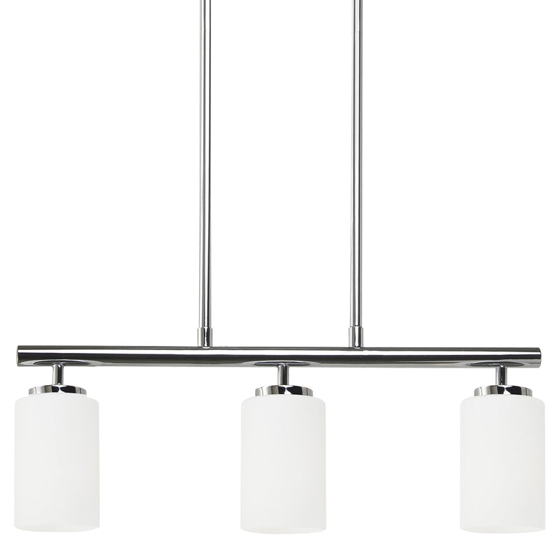 Generation Lighting - 66160EN3-05 - Three Light Island Pendant - Oslo - Chrome