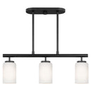 Generation Lighting - 66160EN3-112 - Three Light Island Pendant - Oslo - Midnight Black