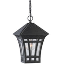 Generation Lighting - 69131-12 - One Light Outdoor Pendant - Herrington - Black