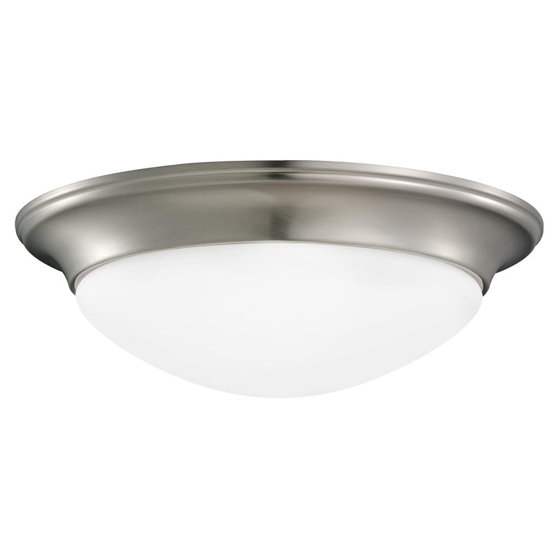 Generation Lighting - 75434EN3-962 - One Light Flush Mount - Nash - Brushed Nickel