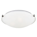 Generation Lighting - 7543502EN3-962 - Two Light Flush Mount - Clip Ceiling Flush Mount - Brushed Nickel