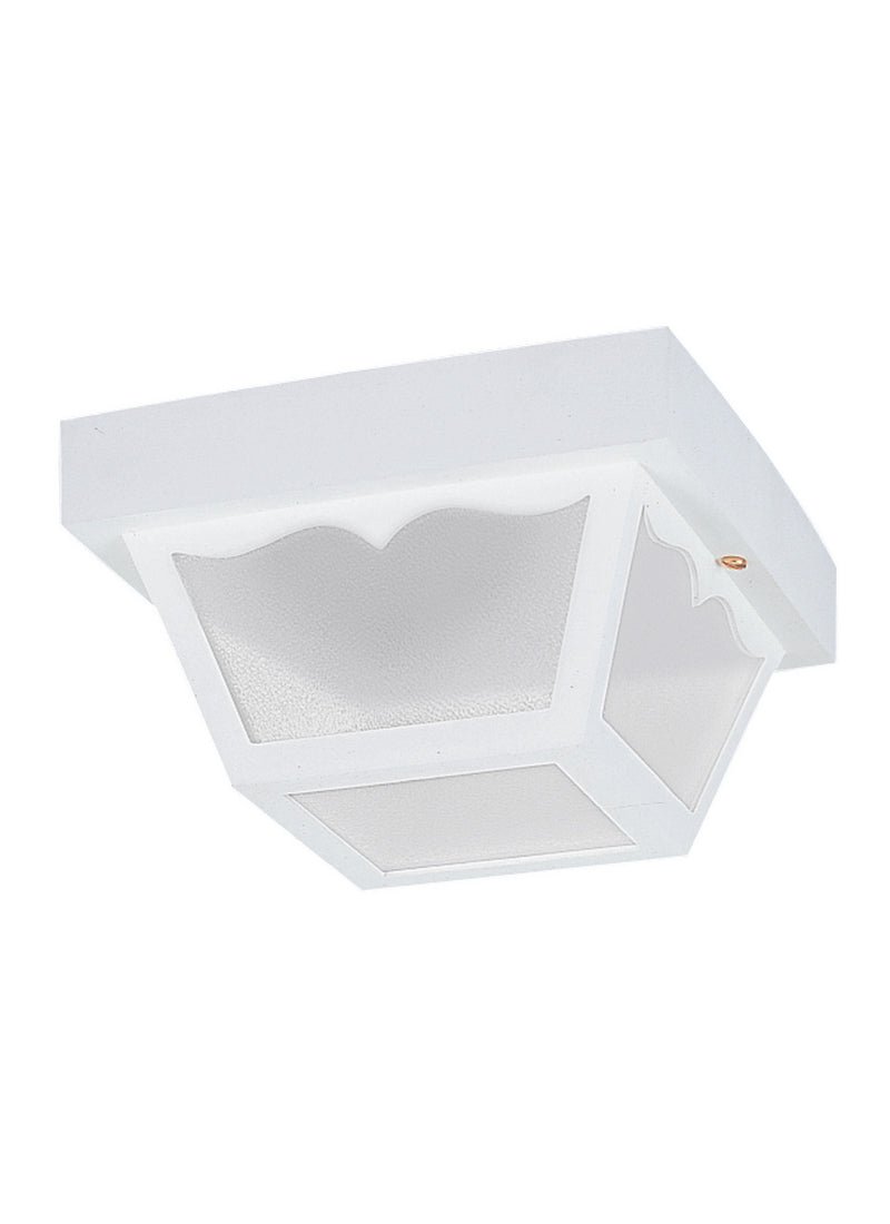 Generation Lighting. - 7567EN3-15 - One Light Outdoor Flush Mount - Outdoor Ceiling - White