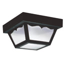 Generation Lighting - 7567EN3-32 - One Light Outdoor Flush Mount - Outdoor Ceiling - Black