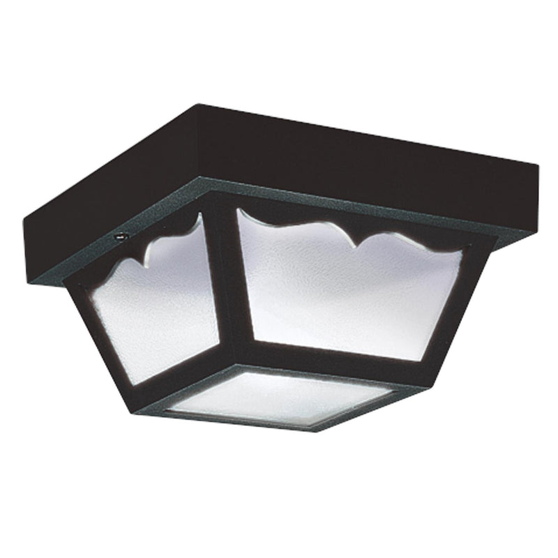 Generation Lighting - 7569EN3-32 - Two Light Outdoor Flush Mount - Outdoor Ceiling - Black