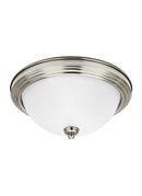 Generation Lighting - 77063EN3-962 - One Light Flush Mount - Geary - Brushed Nickel