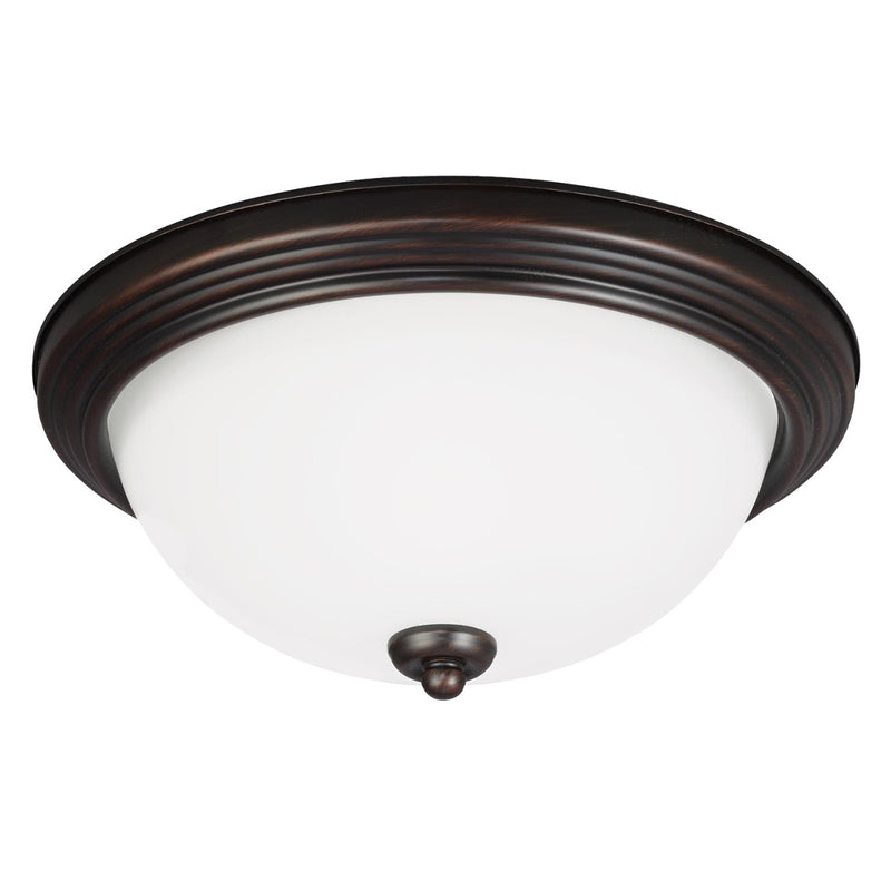 Generation Lighting - 77263EN3-710 - One Light Flush Mount - Geary - Bronze