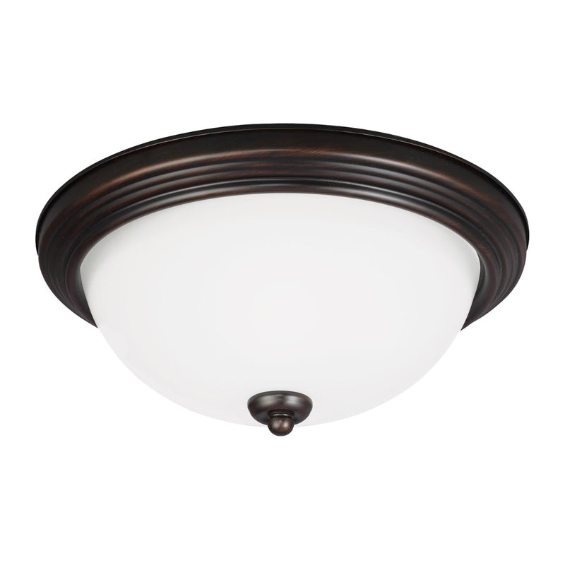 Generation Lighting - 77264EN3-710 - Two Light Flush Mount - Geary - Bronze