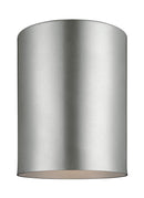 Visual Comfort Studio - 7813801EN3-753 - One Light Outdoor Flush Mount - Outdoor Cylinders - Painted Brushed Nickel