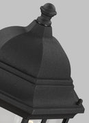 Generation Lighting - 8238701-12 - One Light Outdoor Post Lantern - Sevier - Black