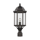 One Light Outdoor Post Lantern<br /><span style="color:#4AB0CE;">Entrega: 6-7 semanas en USA</span><br /><span style="color:#4AB0CE;font-size:60%;">PREGUNTE POR ENTREGA EN PANAMA</span><br />Collection: Sevier<br />Finish: Antique Bronze