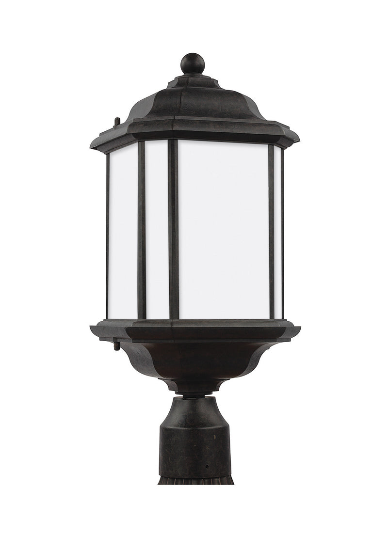 Generation Lighting. - 82529EN3-746 - One Light Outdoor Post Lantern - Kent - Oxford Bronze