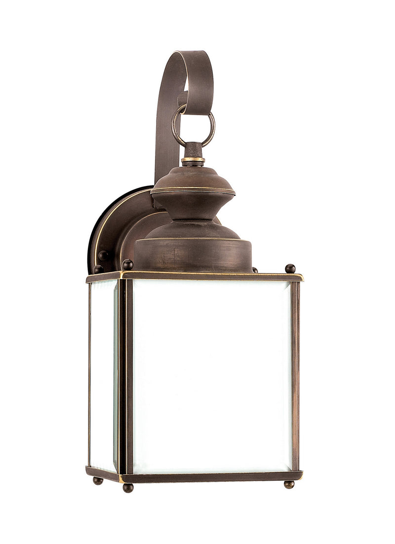 Generation Lighting. - 84157DEN3-71 - One Light Outdoor Wall Lantern - Jamestowne - Antique Bronze