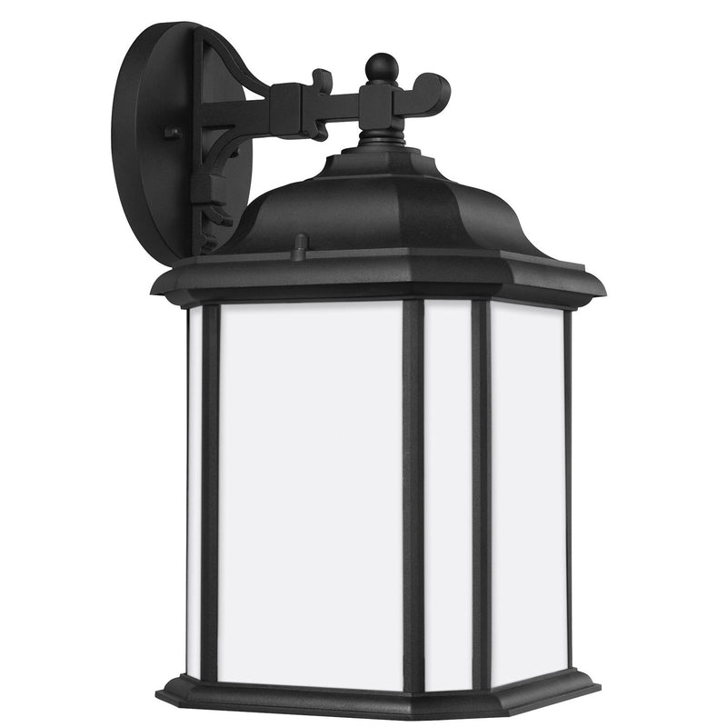Generation Lighting - 84531EN3-12 - One Light Outdoor Wall Lantern - Kent - Black