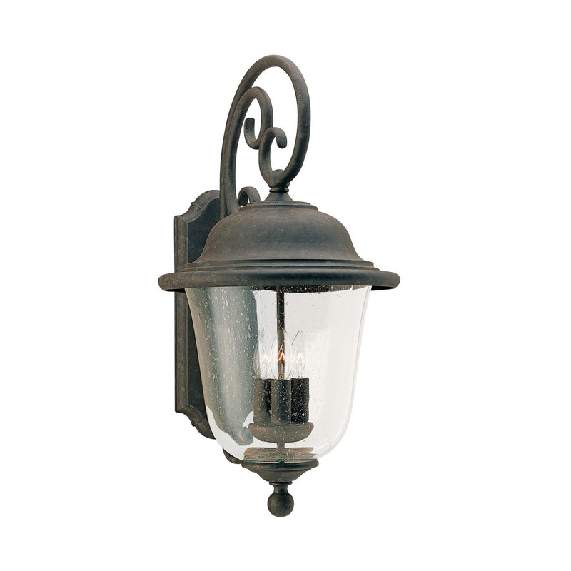 Generation Lighting - 8461EN-46 - Three Light Outdoor Wall Lantern - Trafalgar - Oxidized Bronze