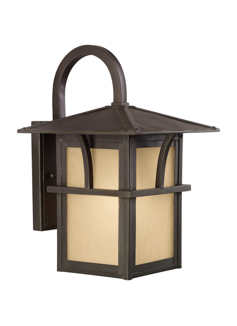 Generation Lighting. - 88881EN3-51 - One Light Outdoor Wall Lantern - Medford Lakes - Statuary Bronze