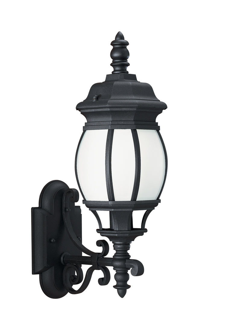 Generation Lighting. - 89102-12 - One Light Outdoor Wall Lantern - Wynfield - Black