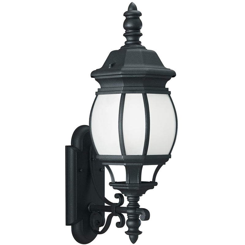Generation Lighting - 89103-12 - One Light Outdoor Wall Lantern - Wynfield - Black
