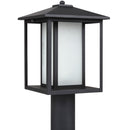 Generation Lighting - 89129-12 - One Light Outdoor Post Lantern - Hunnington - Black